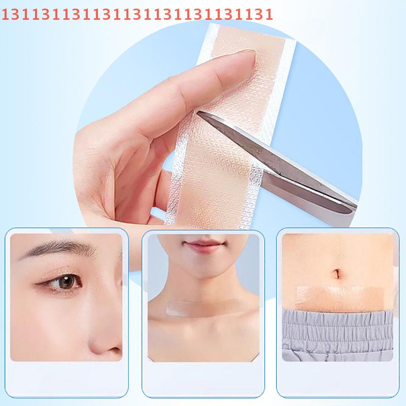 1 Roll Self-Adhesive Scar Cover Tape Skin Care Waterproof And Breathable Silicone Scar Sheets ,Silicone Scar Sheets