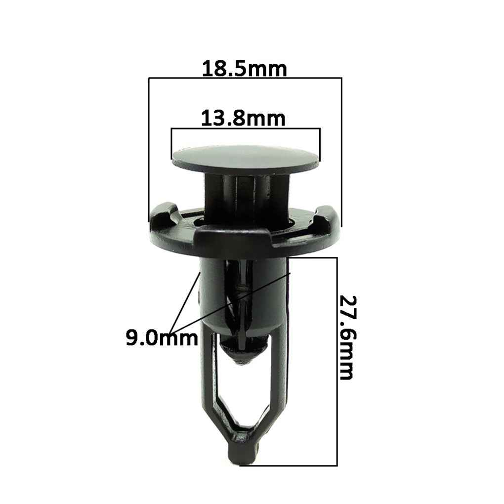 Car Styling Fender Clip Auto Bumper Retainer Fastener Push Rivet Door Panel Liner for Toyota Prado Corolla Camry