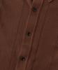 OUTSTANDING Ls Stripe Collar Knit Cardigan_Brown