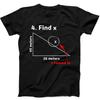 Find X New York City Taxi Tom Saying Math Funny Gift Tee Black T Shirt 388