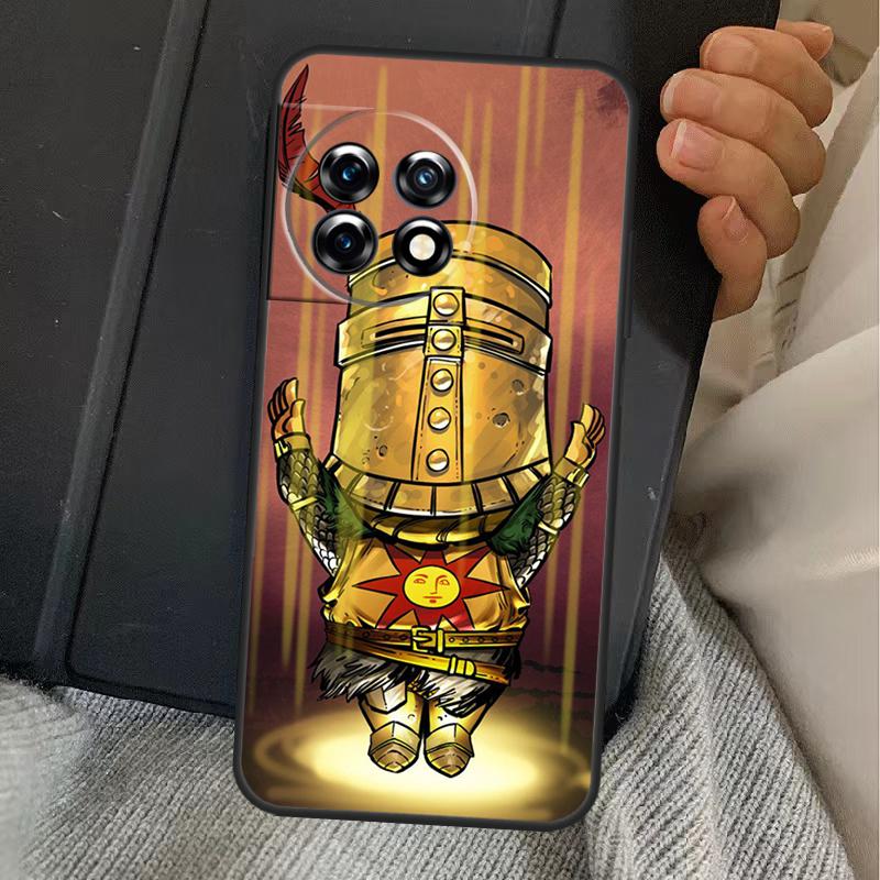 Praise the Sun Dark Souls Case For OnePlus 13R 12R 10R 13T 10T 8T 15 13 12 11 Nord CE 4 3 2 Lite N20 N30 Nord 5 Cover
