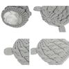 Baby Hat and Mittens Set Kids Knitted Beanie Cap Winter Warm Pompom Hats Gloves