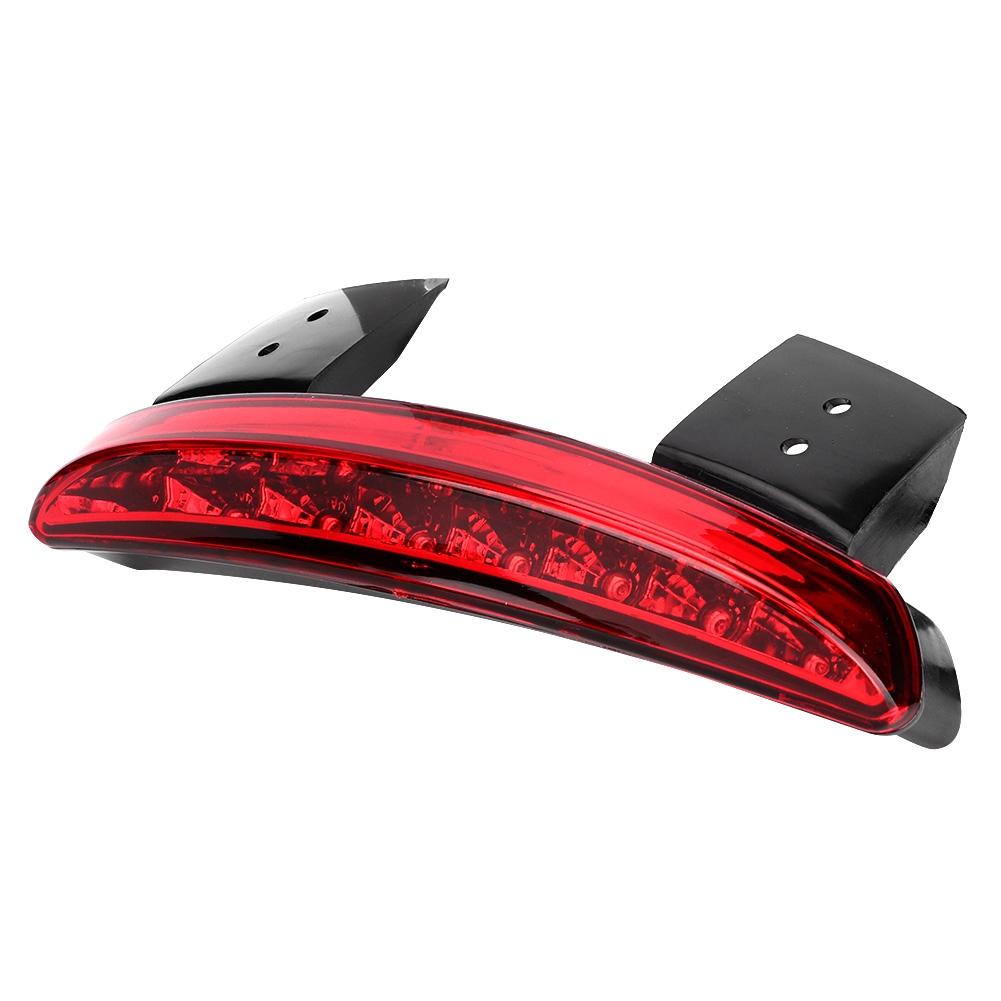 

Задний фонарь мотоцикла, лампа, задний край, тормоз, брызговик, задний фонарь, подходит для XL883N 2007 2013Красный