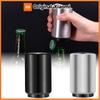 Stainless Steel Automatic Bottle Opener Set Magnetic Cap Keeper Spring Loaded One Handed Kitchen Gadget Gift for Beer Lovers