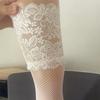 Sexy Lace Stockings High Elastic Fishnet Medias Mujer Summer See Through Knee High Stockings Cosplay Party Transparent Underwear