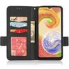 Compatible Leather Flip Case with Card Holder for Samsung Galaxy A04 4G & M13 5G - Lychee Pattern