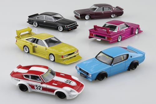 Aoshima Bunka Kyozai (AOSHIMA) Skynet Blind Toy 1/64 Diecast Miniature Car Grand Champion Collection BEST 3 12-Piece Box