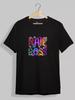 Black Nail Beauty Salon Nail Boss Print T-shirt
