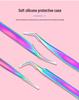Golden Feather Precision Eyelash Extension Tweezers Set