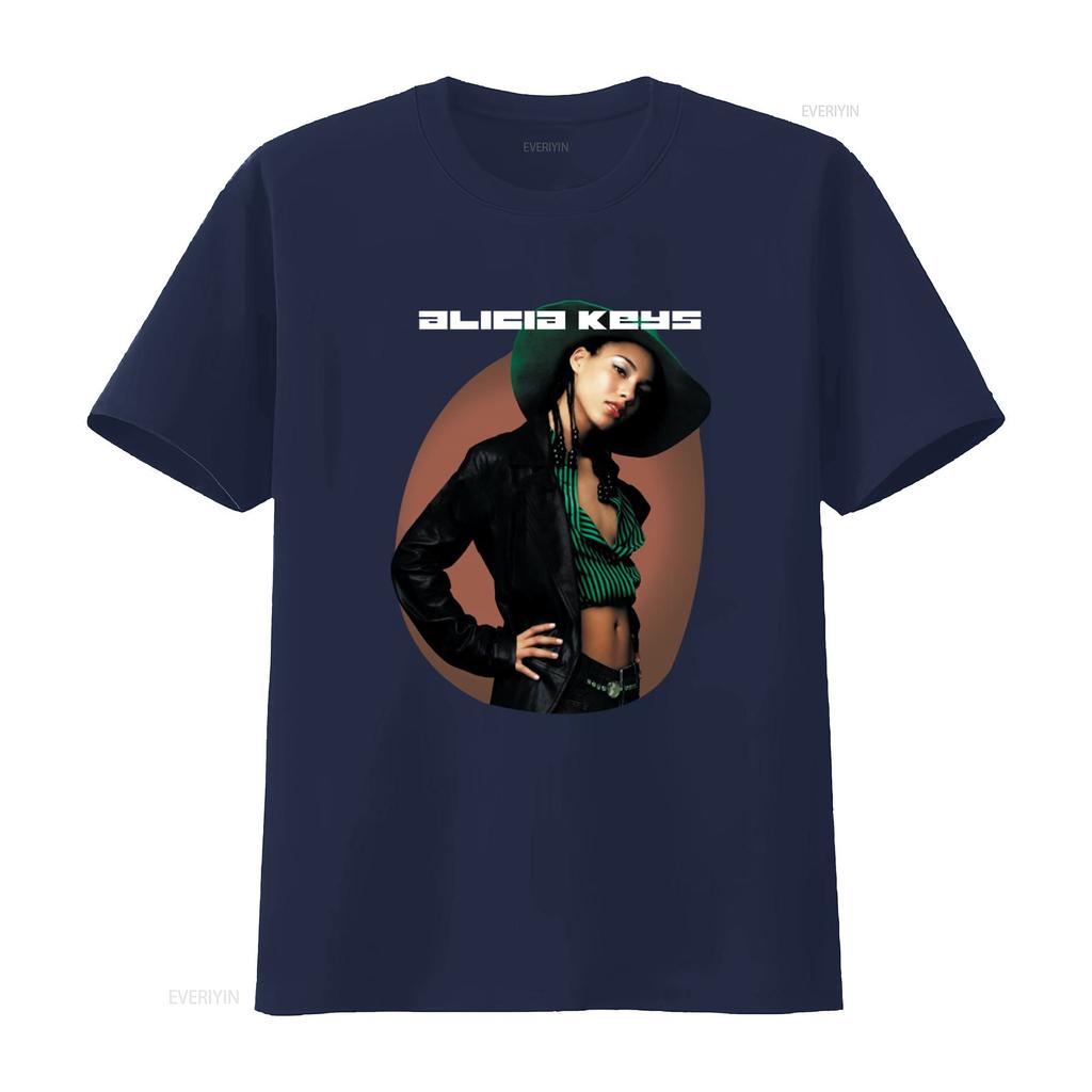 Vintage 2002 Alicia Keys Tour Concert T-shirt Zwart Medium Retro Stijl Muziek Liefhebber vintage Gewassen Stijlvol Comfortabel Veelzijdig