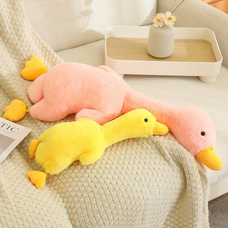Cute Soft Duck Screaming Duck Doll Plush Toy Duckling Doll Children Soothing Doll