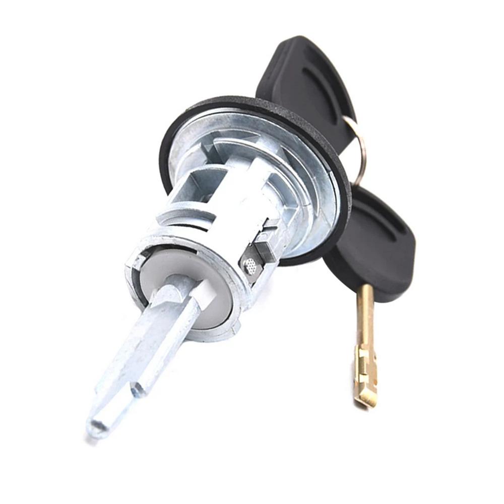 Front Right Driver Side Door Latch Lock Barrel 2 Keys For Ford Transit MK6 MK7 4