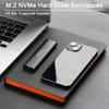 Xiaomi M.2 NVMe SSD Enclosure Aluminum Case USB C 3.1 Gen2 10Gbps to NVMe PCIe External Box for 2230/2242/2260/2280 M2 NVMe SSD Case
