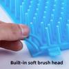 Portable Pet Paw Cleaner Soft Silicone Foot Washer with Cleaning Brush Dog Towel Bucket - Efficient Pet Cleaning Supplies