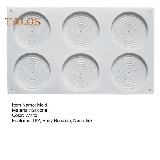 Forma na pečenie Mäkká, vlastnoručne vyrobená, opakovane použiteľná trvanlivá forma na pečenie so šiestimi gravitáciami, nástroje na pečenie