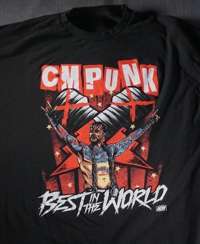 

CM Punk The Best T-shirt Short All Size S to 5XL NE324 Unisex T-Shirt XXXL