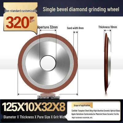 Jundingying Single Bevel Diamond Grinding Wheel
