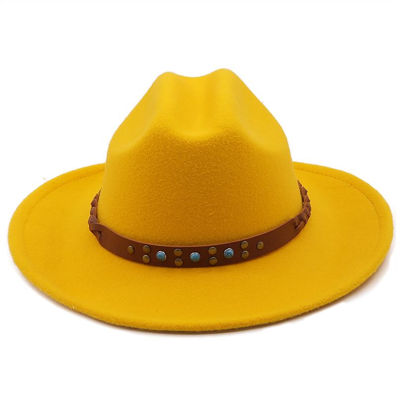 2021, iarnă, toamnă, imitație de lână, femei, bărbați, doamne, Fedoras, căciulă de jazz, șapci rotunde europene americane, pălării melon