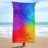 Abstract 3D Geruit Mooie Strandlaken Zandloos Badlaken Zomer Badjassen toalla tumbona voor Man Vrouw