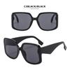 PC Sunglasses Goggles Gradient Lenses Block Glare Big Frames Shades UV400 Clear View UV Protection Sun Glasses Sun Protection
