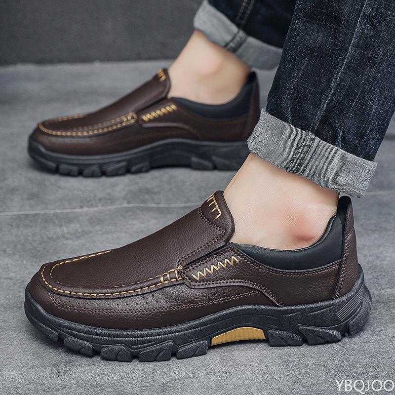 Fashionable Versatile Men's Shoes Soft Soles Lightweight Sneakers Spring Autumn New Styles Casual Comfortable Men's Shoes