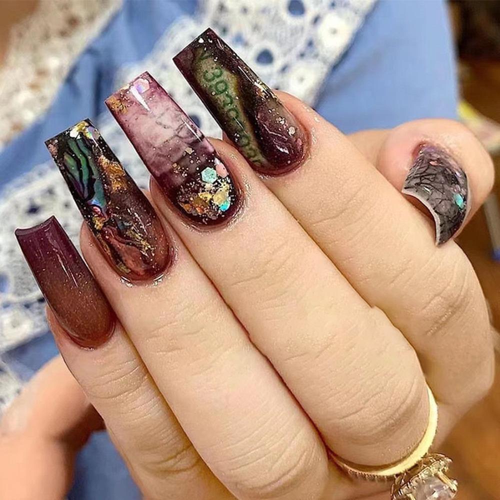Shell Fragments Nail Decoration Irregular Nail Art Charms Nail Art Decoration  DIY Manicure