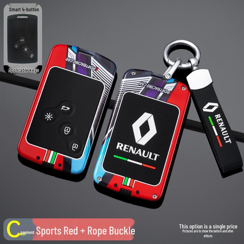 Fits Renault Koleos, Captur, Megane, Talisman, and Latitude Key Covers and Buckles.