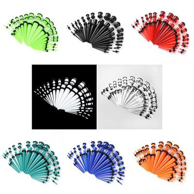 Acryl Pinna Ohr, Spitzkegelohr, Ohrdehner, Ohrlochdehner-Set, Ohrstecker, Schmuck, Ohrringe