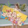 Kawaii Pig Lulu Microfiber Blanket Quick Drying Beach Towels Oversized Printing Super Absorbent Pool Towel Blanket