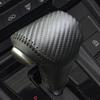 Kompatibel mit 07-26 Honda CRV/Civic Echtleder Schalthebelknaufabdeckung für Automatikgetriebe.