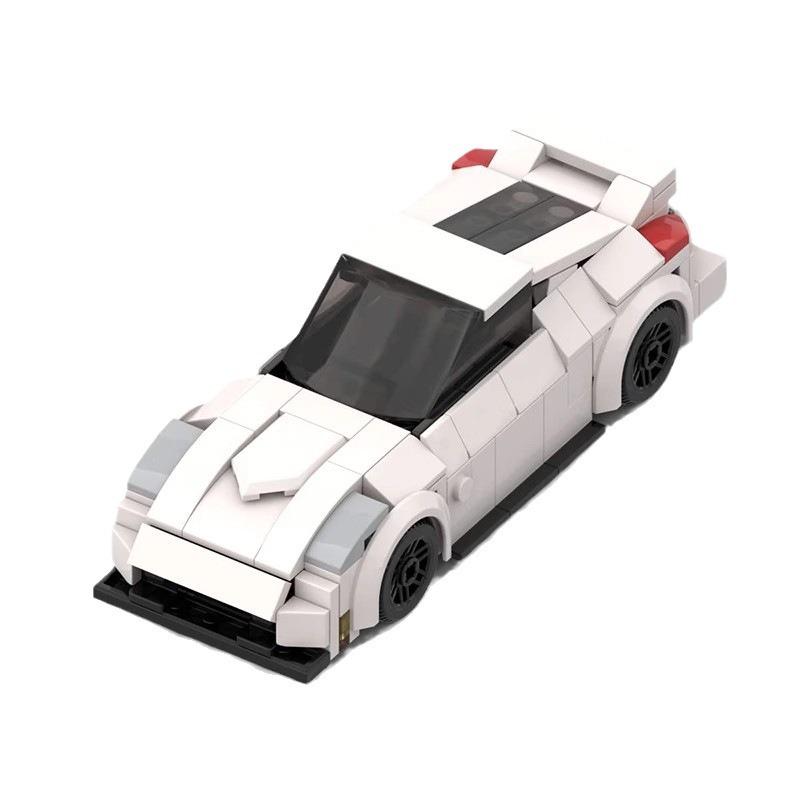 Compatible With Building Blocks MOC Car Model Nissan 350z Small Particle Car Sports Car Diy Assembled Building Blocks Toy Gift