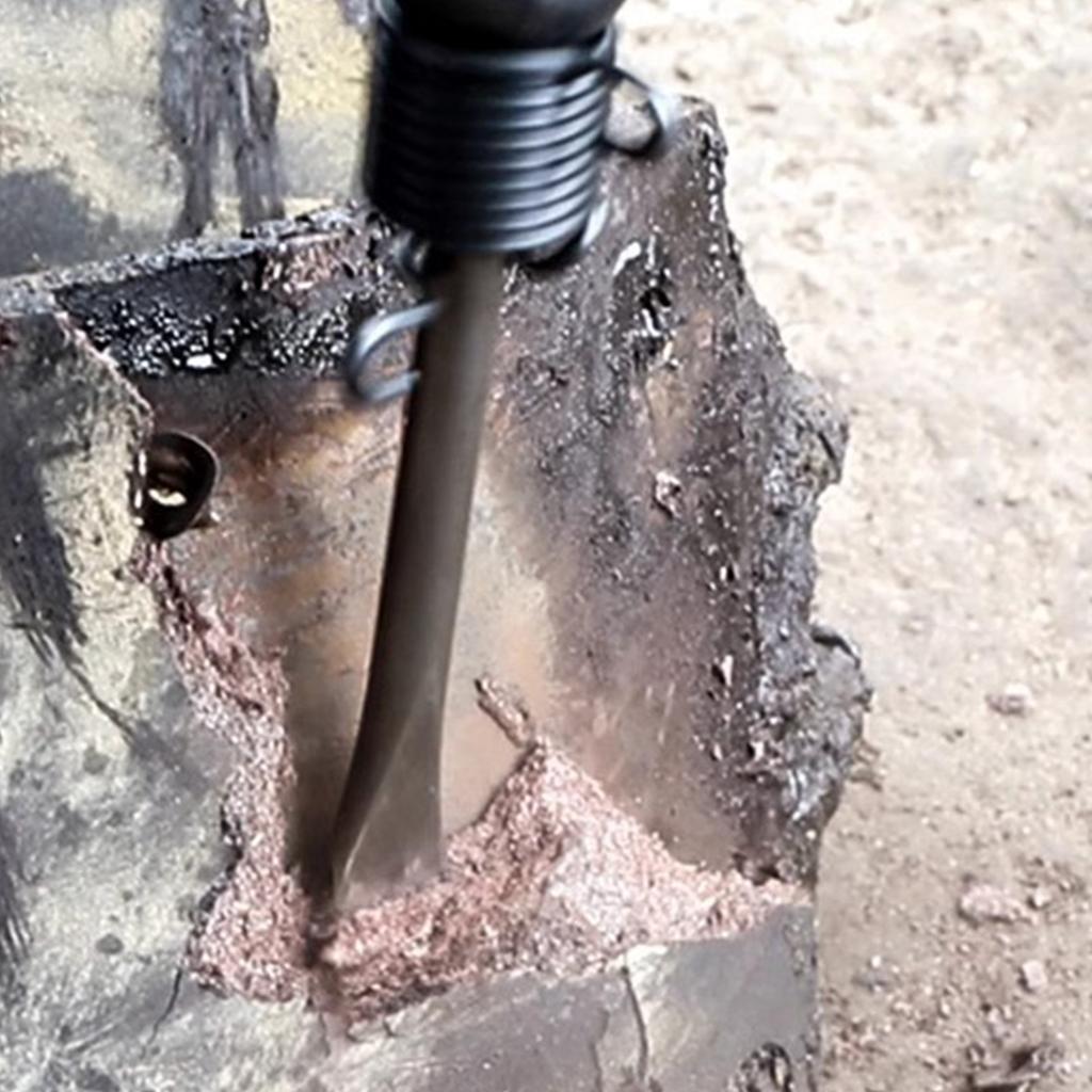 Heavy Duty Smoothing Air Hammer Pneumatic Chisel Bits Tools Pneumatic Chisels with Spring for Construction Repair Task