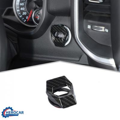 Engine Start Stop Switch Cover Cap Trim for Dodge Challenger&Charger/RAM 1500