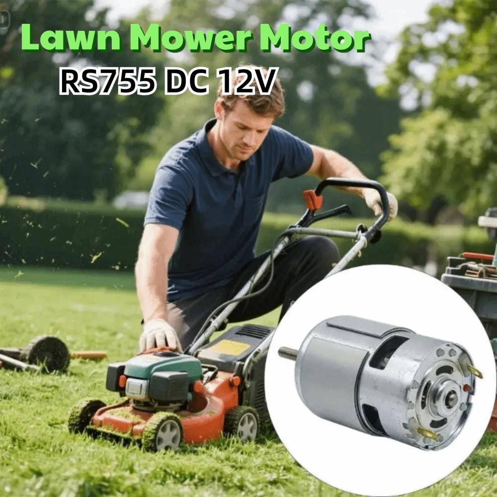 Motor für Rasenmäher mit langem Schaft 12V DC Ersatzmotor für Graskantenschneider Elektrowerkzeugteile
