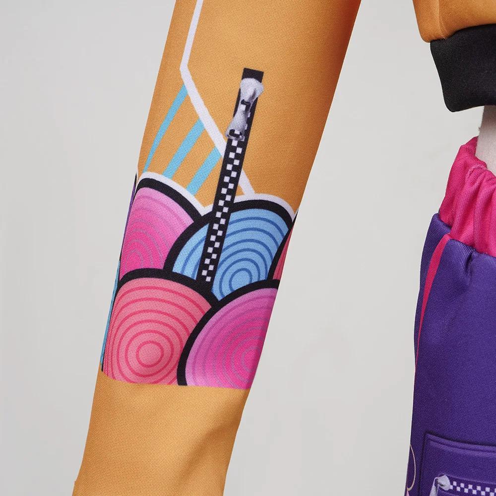 Halloween Huntrix KPop Mira Zoey Rumi Cosplay Kostýmy Sady pro Děti Děti Dívky Cosplay Anime Uniformy Dárky