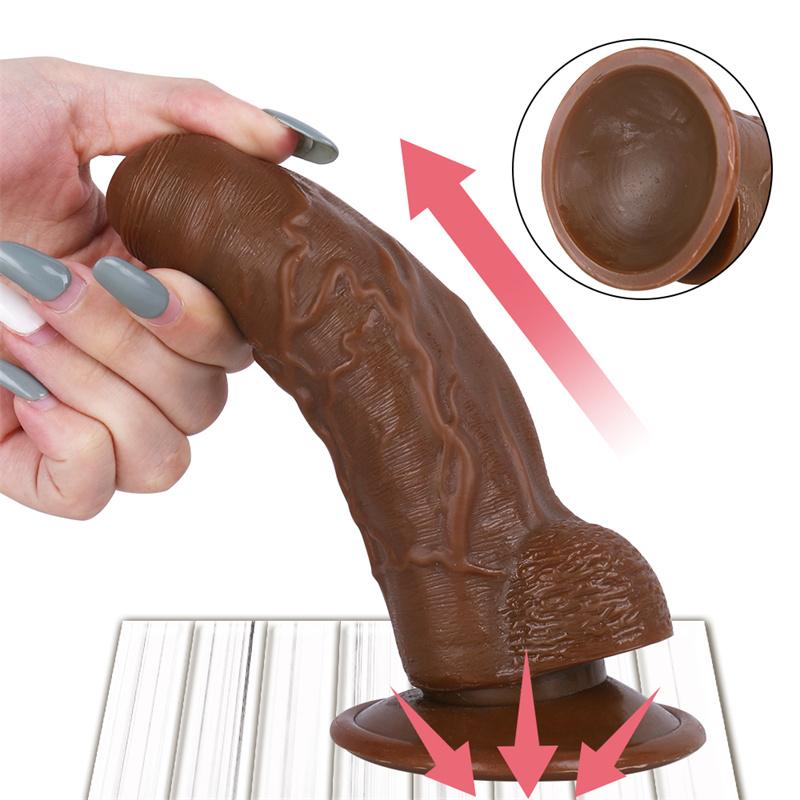 Revolver Střední předkožka Hlava Malý penis Falešný JJ Penis Mužské a ženské sexuální produkty pro dospělé