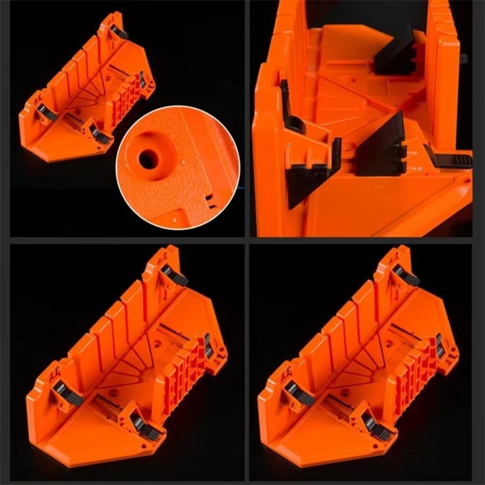12/14 inch Saw Clamping Box Hand Clamping Diagonal Saw Cabinet Portable Miter Saw Box  Woodworking