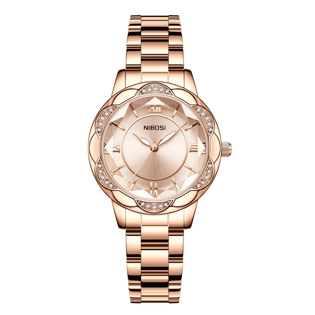 Fashion Brand Fashion Steel Belt Waterproof Women'S Watch New Small Fresh Diamond Butterfly Buckle Quartz Watch Women