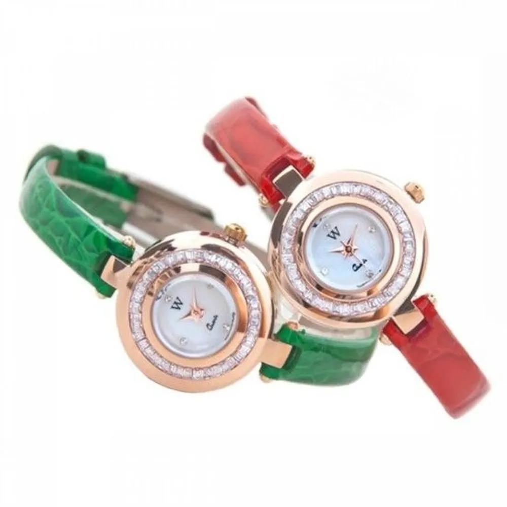 TBZ P Women s Watch Women s Watch Wristwatch Leather Watch W-1420 Women s Watch Women s Watch Graduation Ceremony orange