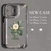 Daqing Jasmine Is Suitable for iPhone17promax Mobile Phone Case 16pro Niche 15 Apple 13 All-inclusive 14 Premium.