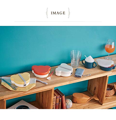 Tac Tak KIDS DISH Lunch Box Kids Dish Lunch Box Bear Made In Japan X D12 X (Lunch Box) Gray/Tak JTN-0170-GY W14.6 H4.8cm