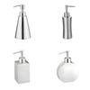 Stainless Steel Soap Dispenser Pump With Hand Press For Bathroom Storage