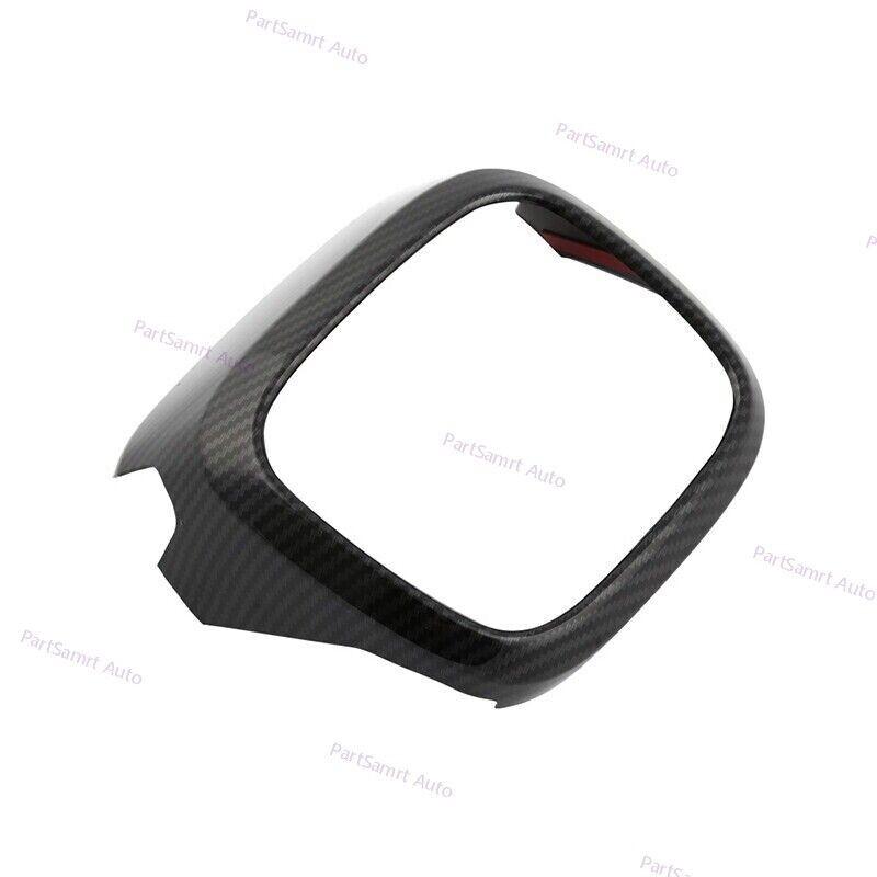 Car Front Car Frame Cover Trim For Honda CRV CR~V 2017~19 ABS Carbon Fiber