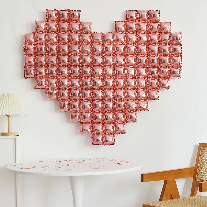 Valentine's Day Love Background Wall Decoration Aluminum Film Balloon Love Balloon Bear Balloon
