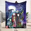 Christmas Nightmare Blanket Soft Warm Cozy Suitable for Couch Sofa Picnics for All Occasions Warmthful Decor Ideal Gift For Birthday Valentine'S Day