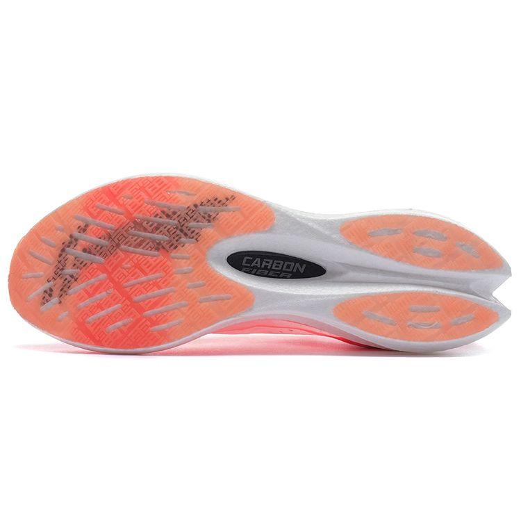 Li Ning Fei Dian Challenger Cushioning Wear Resistant Breathable Low Top Running Shoes Men sneaker Fluorescent-Red ARMS013-1