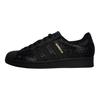 adidas Originals SUPERSTAR Wear Resistant And Lightweight Low Top Skateboard Shoes Unisex Black Sparkling Rhinestone EG4959(Team133-)