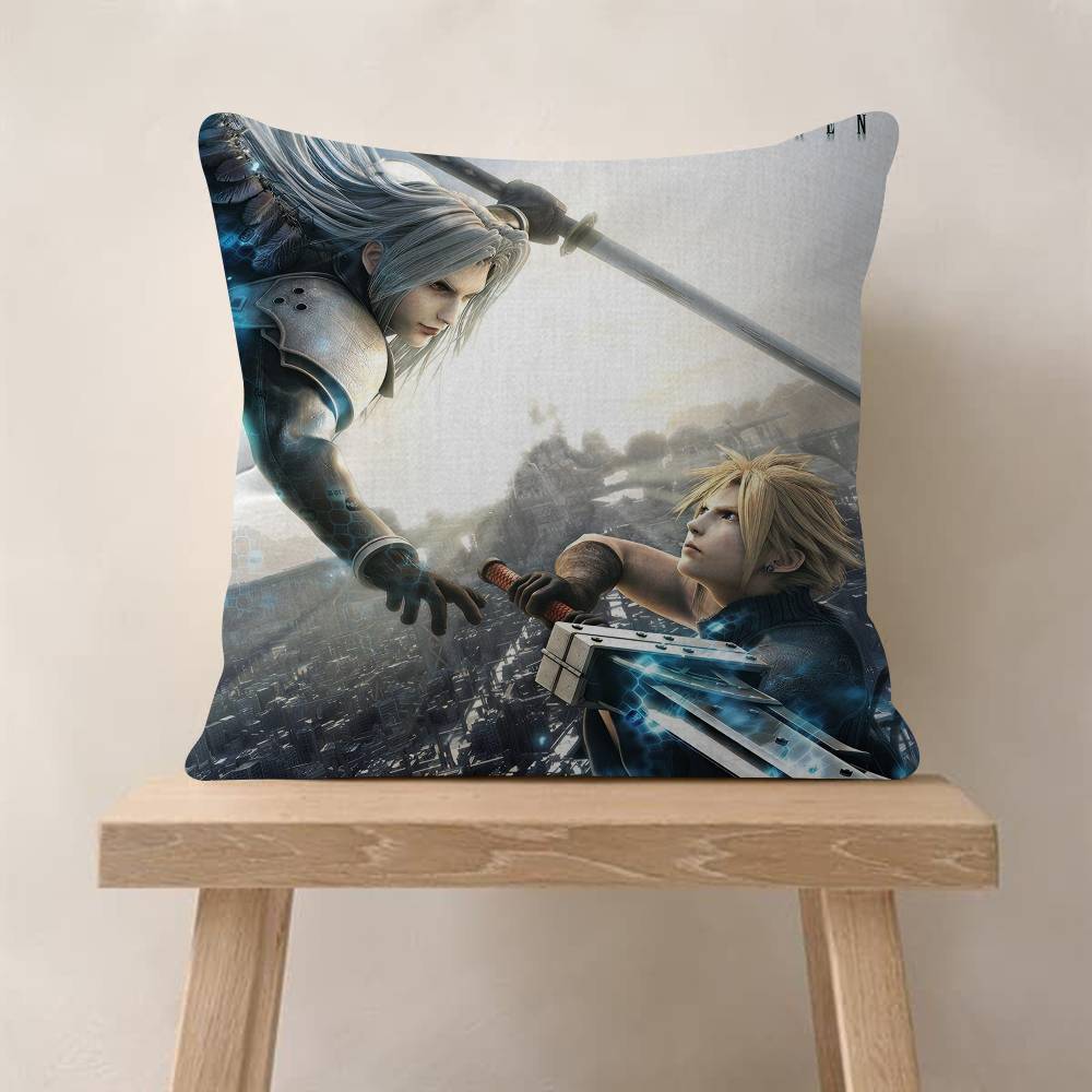 

Videogames FFINAL FANTASYs Pillow Anime Pillow Sofa Bed Head Pillow Cover Cushion Cover x Cm Fashion 30x30 cm