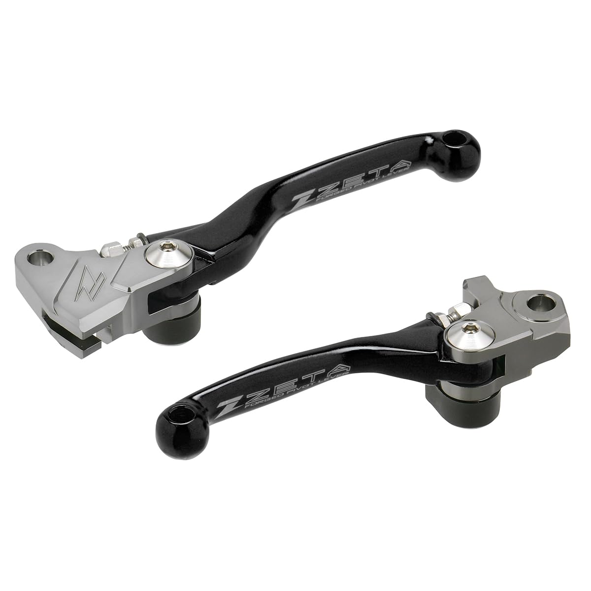 ZETA RACING Pivot Lever Set FP Black Forward Folding Lever Position Stepless Adjustment Forged Aluminum Alloy Dirt Freak F5053 for YZ250FX YZ450FX чёрный