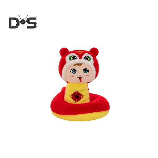 

Игрушка-талисман Змея 2025 год Змеи Лунный Новый год Кукла Змея для весенних праздников Китайский Зодиак Змея Мягкая игрушка Плюшевые подарки S